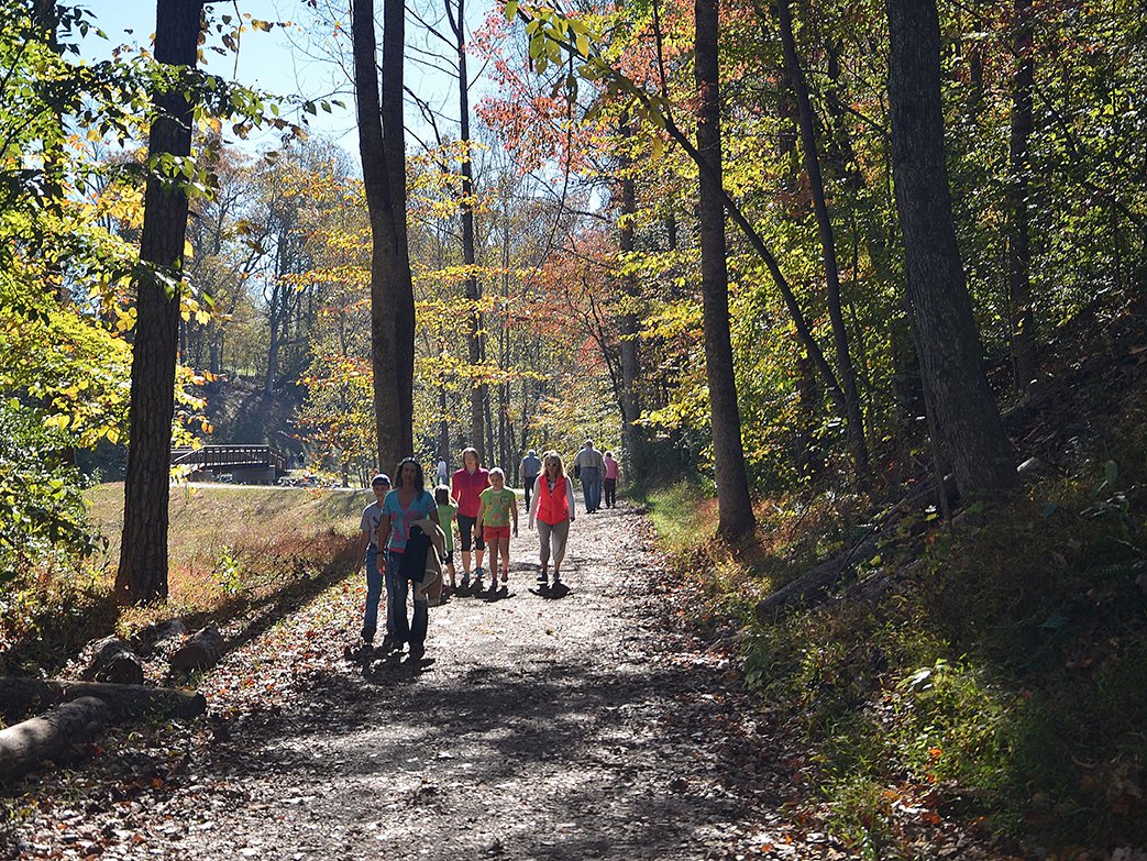 Walking the MST into Elkin | Photo © Joe Mickey